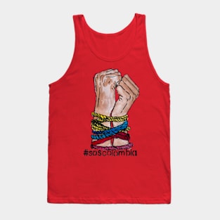 #soscolombia v2 Tank Top